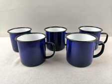 5 Stück ~ Emaille Tasse