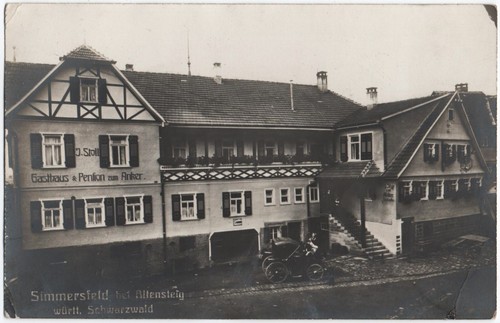 Alte sommerfeld gasthaus - ak,