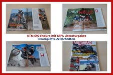 KTM 690 Enduro mit 63PS Literaturpaket - 3 komplette Zeitschriften