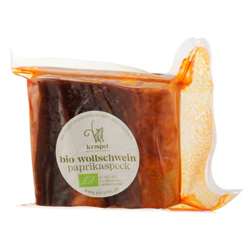 Wollschwein paprikaspeck bio - paprikaspeck,