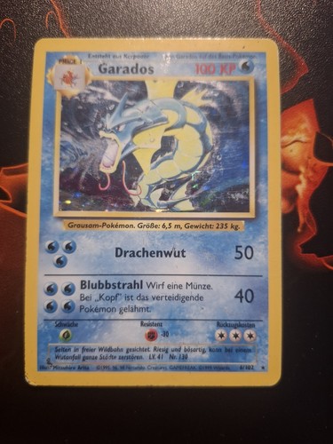 Pokemon karte garados - garados, base