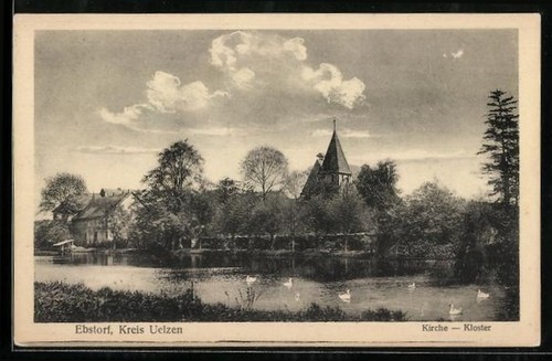 Ansichtskarte ebstorf uelzen - ebstorf, /uelzen