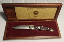 Böker Damast Jahresmesser 2004, auf 999 Stück limitiert, Nr 157 von 999