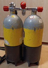 Pressluft Flaschen 2 x 8 Liter