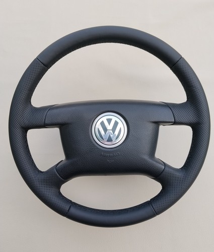 Lederlenkrad mit airbag - , für