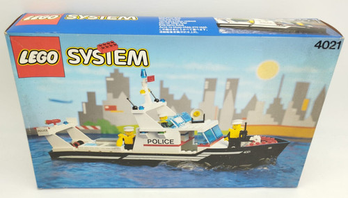 Lego 4021 police patrol mib - police,