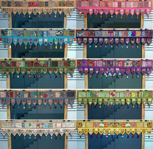 Indisches patchwork bestickt - patchwork,
