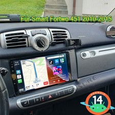 Für Smart Fortwo 451 2010-2015 2+32GB Android 14 Autoradio GPS Navi Carplay