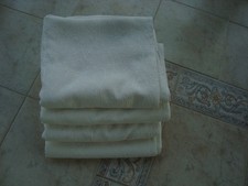 Übergardinen m. Zugband weiß Polyester - feste Qualität - 130x240 - 4  Teile