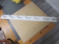 Holz Garderobenhakenablage mit