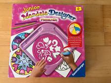 Junior Mandala Designer romantic ab 4  + neue Stifte Weihnachten Kinder malen