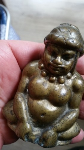 Meditierender buddha messing - buddha,