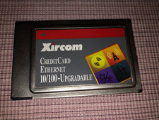 XIRCOM CREDIT CARD ETHERNET 10/100 Upgradable PCMCIA Karte