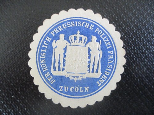 Siegelmarke polizei - (2313),