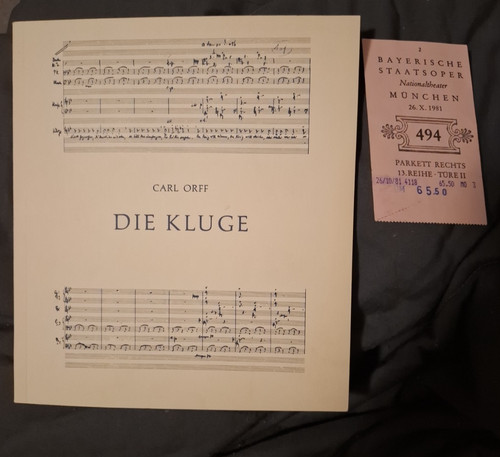 Carl orff die - orff,, set