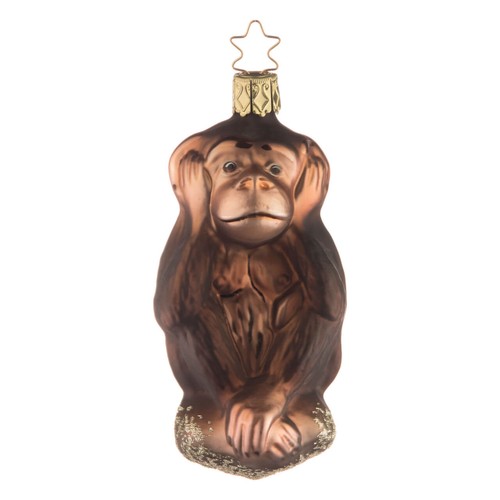 Christbaumkugel figur affe - christbaumkugel, "affe"