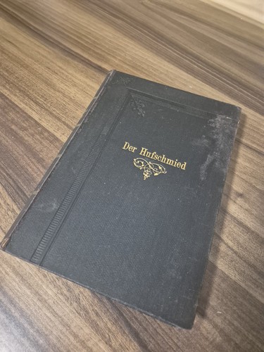 Antikes buch der - buch, hufschmied