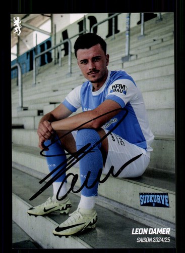 Leon damer autogrammkarte - leon,