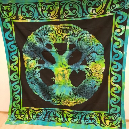 210x220 decke tuch yggdrasil - 210x220,