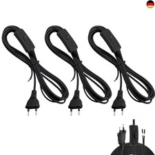 3 X 1,8m DIY Stromkabel mit