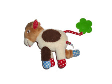 Spiegelburg Schmusetier Plüschtier Stofftier Activity Kuh rappelt und macht Muh
