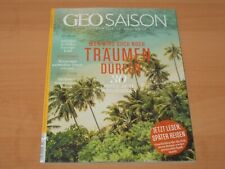 GEO SAISON "Man wird doch noch TRÄUMEN DÜRFEN" Ausgabe Dezember 2020