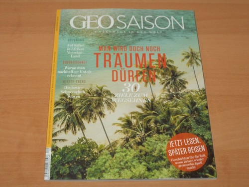 Geo saison man wird - geo, noch