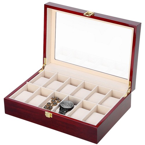Uhrenbox holz uhrenkoffer - holz, für
