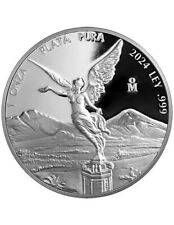 1 oz Silber Libertad 2024 Polierte Platte Mexico PP Plata Pura Proof in Kapsel