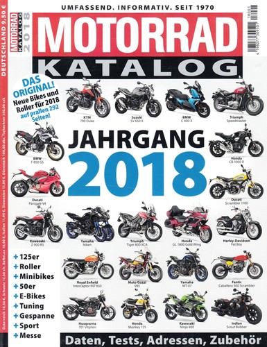 Motorrad katalog 2018 das - motorrad-katalog,