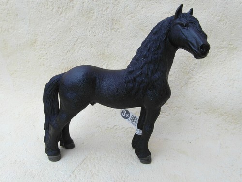 Schleich pferd friesen hengst - schleich,