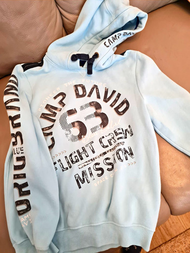Camp david herren hoodie - david,