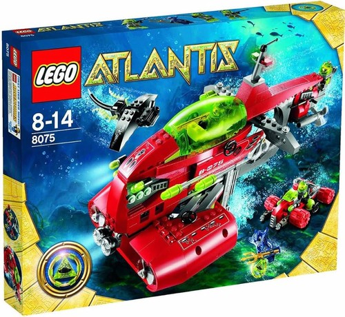 Lego atlantis neptuns - neptuns, u-boot
