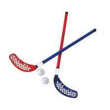 MASTER Junior Unihockey-Set 2 Schläger - 2 Bälle