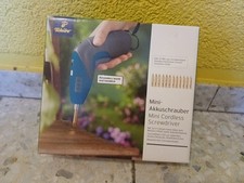 Mini Akkuschrauber mit Bitsatz, 3,6 V Lithium-Ionen Akku