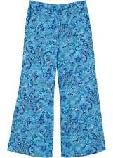 Hose mit Taschen Gr. 134 Blau Bedruckt Mädchen Jerseyhose Pants Hose Neu*