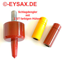 PROFI- DENGELBENGEL, ca. 50mm AMBOSS incl.2ST Dengelhülsen FARBIG+ANLEITUNG