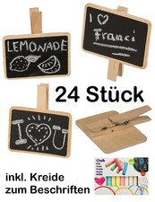 24x Holztafel Memoboard mit