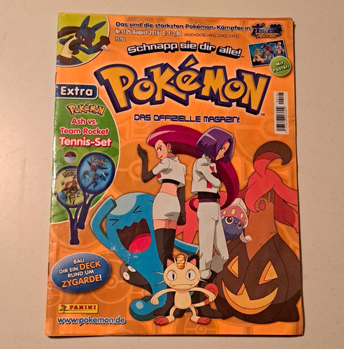Pokémon magazin zeitschrift - pokémon,