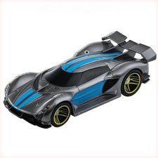 Carrera GO Hypercar "Anthracite / Neon Blue" LMP mit Licht 1:43 Slotcar Auto