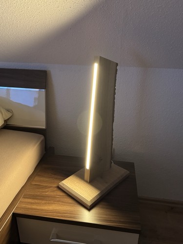 Eichenholz designer lampe aus - eichenholz,