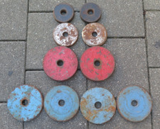 10 Fitness Hantelscheiben Gewichtsscheiben  ~ 16kg Muskelaufbau