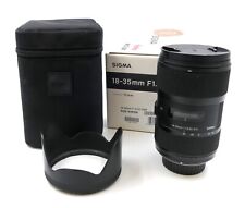 SIGMA 18-35 MM F1,8 DC HSM ART NIKON F, GUTER ZUSTAND