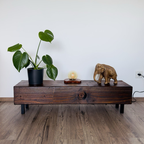Handgefertigte design holzbank - handgefertigte, design-holzbank