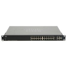 Cisco Switch Small Business SG200-26P PoE 26x 1GbE RJ45 2x 1GbE SFP - SLM2024PT