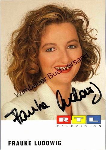 Original autogramm frauke - autogramm,