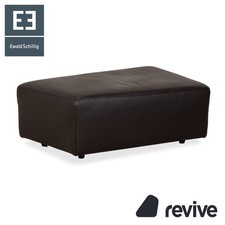 Ewald Schillig Leder Hocker
