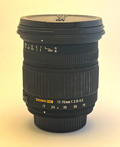 Sigma 70mm zoomobjektiv - dc,