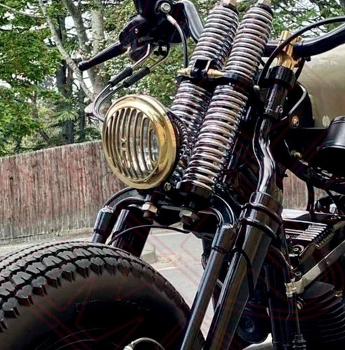 Motorrad custom chopper - custom, bobber