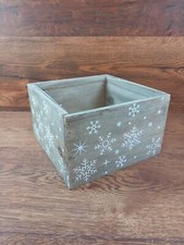 Blumenkasten Weihnachten Pflanzkasten Holz L